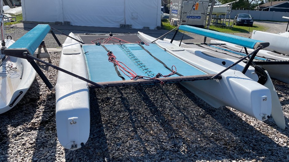 Hobie Cat Getaway with Wings and Trapeze Quiet Waters Sailboats